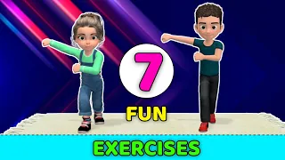 7 FUN EXERCISES FOR KIDS - DO THIS EVERYDAY