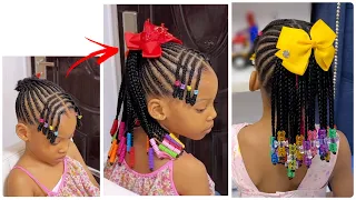 OMG 😱 I TRANSFORMED MY 4yr OLD TO A PRINCESS THAT SHE IS |Easy 3 in-1 Ponytail Hairstyle|