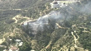 Fire breaks out near Griffith Observatory