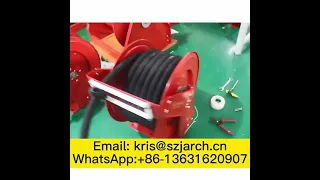 1inch hose reel spring type retractable hose reel