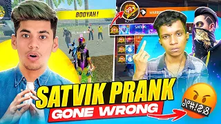 Prank King Satvik Vs UG Ayush👿What Happened Next👊!?