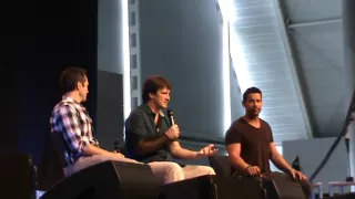 Comic Con Germany. Nathan Fillion, Seamus Dever, Jon Huertas - Part 1