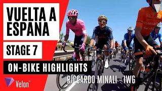 Vuelta a España 2021: Stage 7 On-Bike Highlights