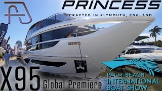 Princess X95 Global Premiere in Palm Beach, Florida - PBIBS 2021