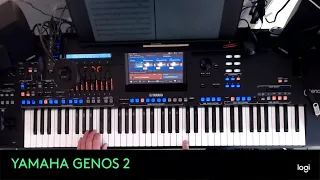 THE GREEN, GREEN, GRASS OF HOME played on the Yamaha Genos 2