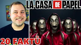 20 FAKTŮ - LA CASA DE PAPEL (Money Heist / Papírový dům)