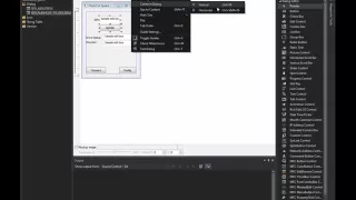 Creating the base gui app in visual studio