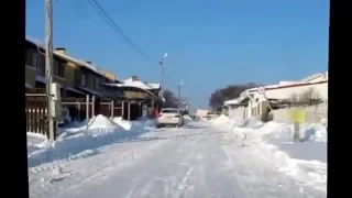 Коттеджный поселок "Солнечная долина" д.Кусаковка. Январь 2016. Видео №16.