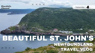 Signal Hill |Cape Spear | St. John's | NewFoundLand | Canada | Travel | Vlog | 4K UHD