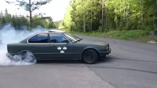 e34 535i burnout