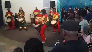 Aquarium of the Pacific African American Festival drum solo - Kuku Rhythm - 2/23/2020