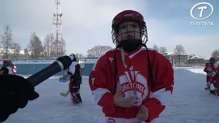 В Тульской области проходит региональный этап турнира «Золотая шайба»