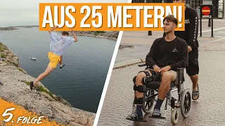 KNIE ZERSTÖRT! - Klippensprung auf einsamer Insel geht schief! | 5. Folge, Schlappentour 2022