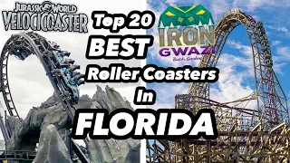 Top 20 Roller Coasters In Florida (2022)