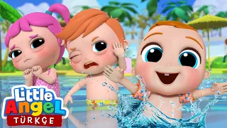 Can Bebek Havuz Oyunu, Bebek Yüzmeye Gidiyor | En Eğlenceli Çocuk Şarkıları | Little Angel Türkçe