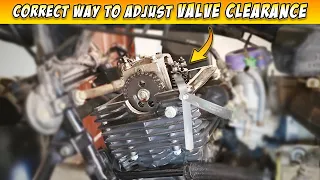 How to Adjust Valve Tappet Clearance on Apache RTR 160 4v