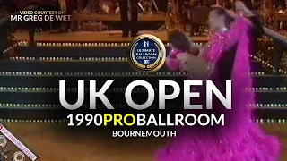 1990 UK Open Dance Championships - Professional Ballroom - BOURNEMOUTH