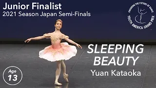 Yuan Kataoka - Age 13 - Sleeping Beauty - YAGP Ballet Competition Japan Semi-Finals 2021 Round 1