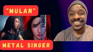 first time reaction, dan vasc, "i'll make a man out of you" metal cover - mulan"