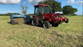 Can a Rural King RK37 tractor bale hay?