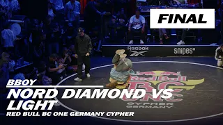 NORD DIAMOND VS LIGHT | FINAL BBOY 1VS1 | RED BULL BC ONE GERMANY CYPHER