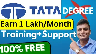 Free Training And 100% Job | Free Skill Training Then Job Placement By Tata | Online Program