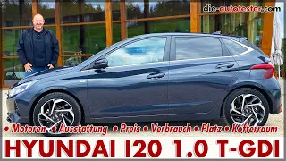 Hyundai i20 1.0 T-GDI 48V - Der bessere VW Polo? Test Review Fahren Motor 2020 2021 Neu Deutsch