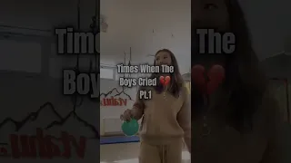 Times when the boys cried Pt1🥹🥹🕊