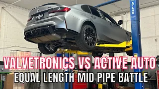 G80 BMW M3 Valvetronics EL Mid Pipe vs Active Auto EL Mid Pipe - Which one sounds the best?