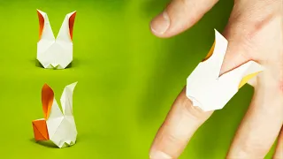 Origami Bunny ring easy (Yakomoga) | how to make origami