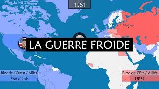 La guerre froide - résumé sur carte, version longue