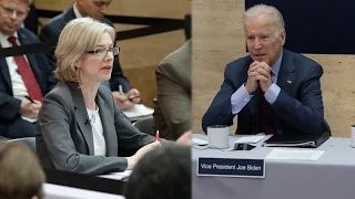 VP Biden & Berkeley's Doudna discuss "Cancer Moonshot"