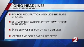 Ohio BMV launches self-serve kiosks