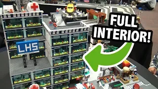 7-Story LEGO Hospital with Amazing Full Interior!