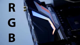 Добавляю подсветку в кожух I/O. Моддинг материнской платы Gigabite Aorus x470 Ultra Gaming