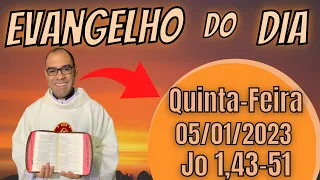 EVANGELHO DO DIA – 05/01/2023 - HOMILIA DIÁRIA – LITURGIA DE HOJE - EVANGELHO DE HOJE -PADRE GUSTAVO