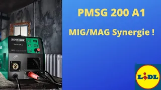 Fully synergic welding machine from LIDL - PMSG  A1