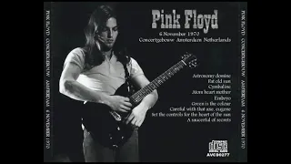 Pink Floyd Amsterdam 6 November 1970