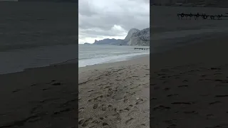 Крым Судак на пустом пляже 👍