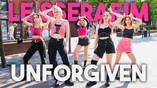 [4K][KPOP IN PUBLIC|ONE TAKE] LE SSERAFIM (르세라핌) 'UNFORGIVEN' Dance Cover|JEWEL| Russia