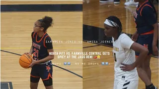 Zamareya Jones drops 30 AND Amiya Joyner drops 40?! Farmville-North Pitt gets SPICY at the Jags Den!