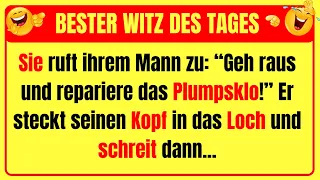 🤣 BESTER WITZ DES TAGES! - Sie ruft ihrem Mann zu das Plumpsklo zu... ⎪Täglich Witzige Videos