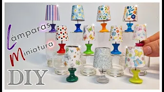 DIY LAMPARITAS en Miniatura muy FÁCILES / miniature lamp