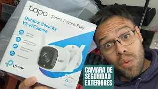 Tp-Link TAPO C310  Cámara De Seguridad Externa + VISIÓN NOCTURNA (UNBOXING + CONFIGURACIÓN)