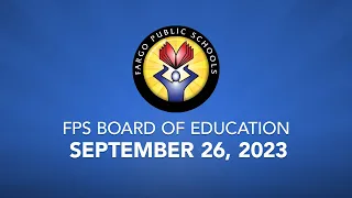 School Board Meeting September 26, 2023