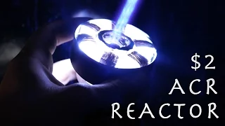 Make a $2 Iron Man ARC REACTOR! - Burning Laser, Actually Works!!!