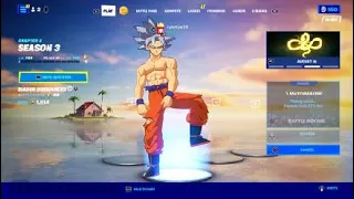 Fortnite Ultra Instinct Goku Dance