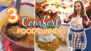 WHAT'S FOR DINNER? | COMFORT FOODS FOR FALL | EASY DINNER RECIPES | NO. 66