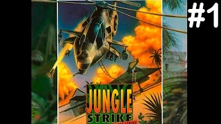 Прохождение Jungle Strike (Sega) #1: Чистим Вашингтон