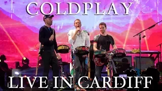 Coldplay live in Cardiff